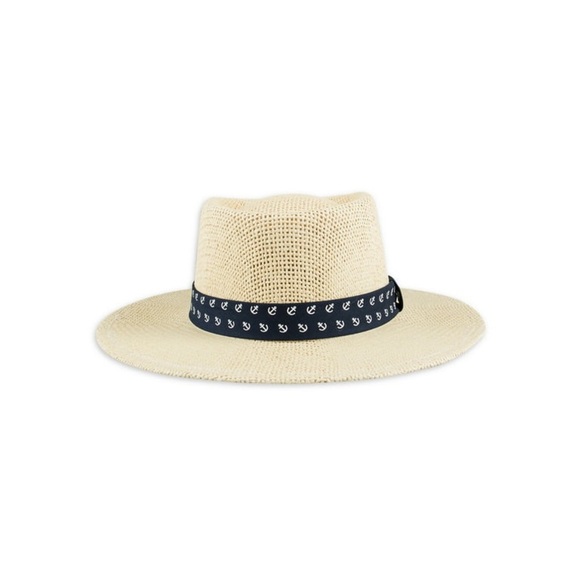 NWT Dockers Nautical Straw Hat - Picture 4 of 8